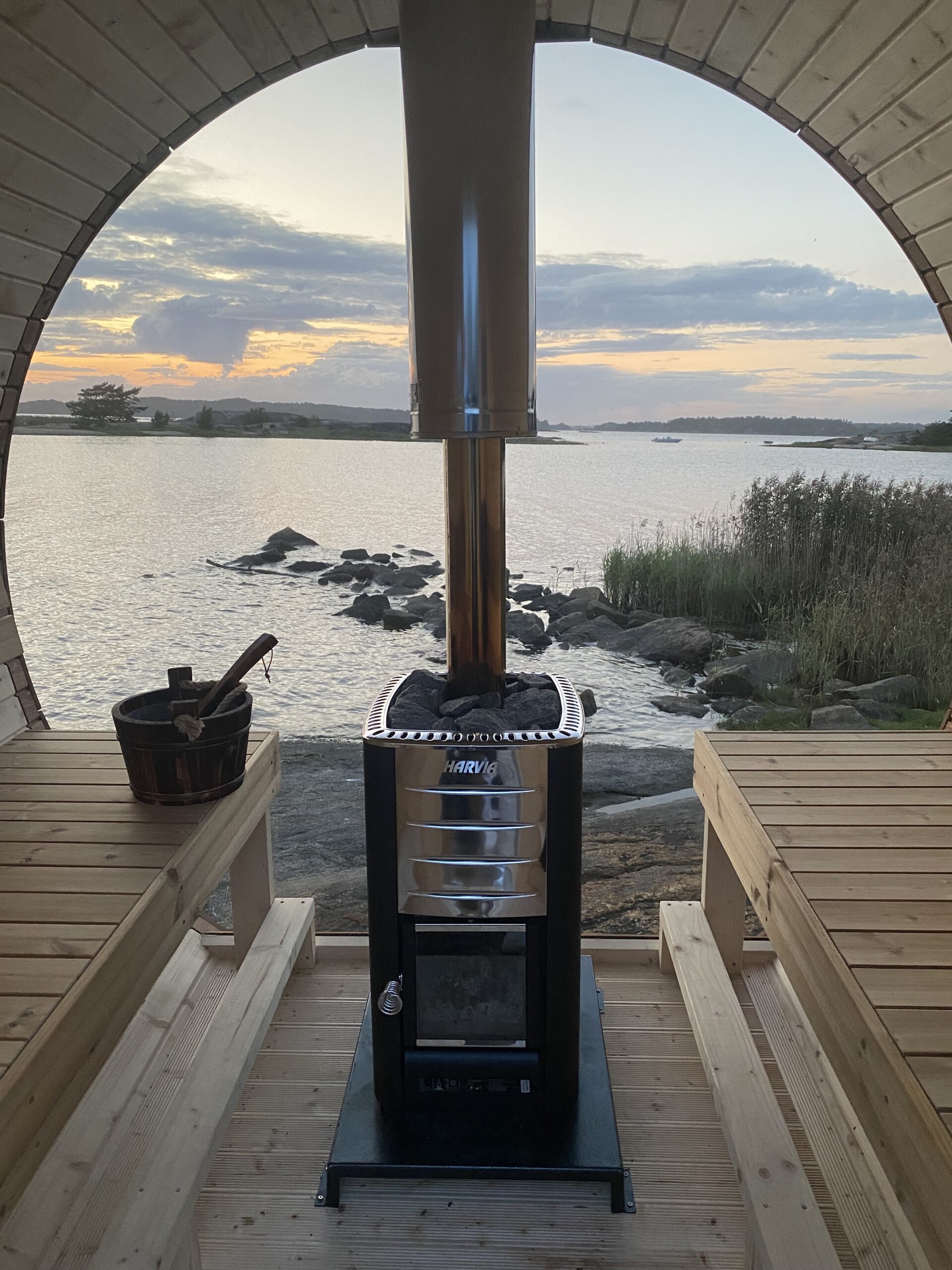 Gibbs Selvbetjent badstue – Book – Betal – Åpne (Uten strøm og WI-FI)