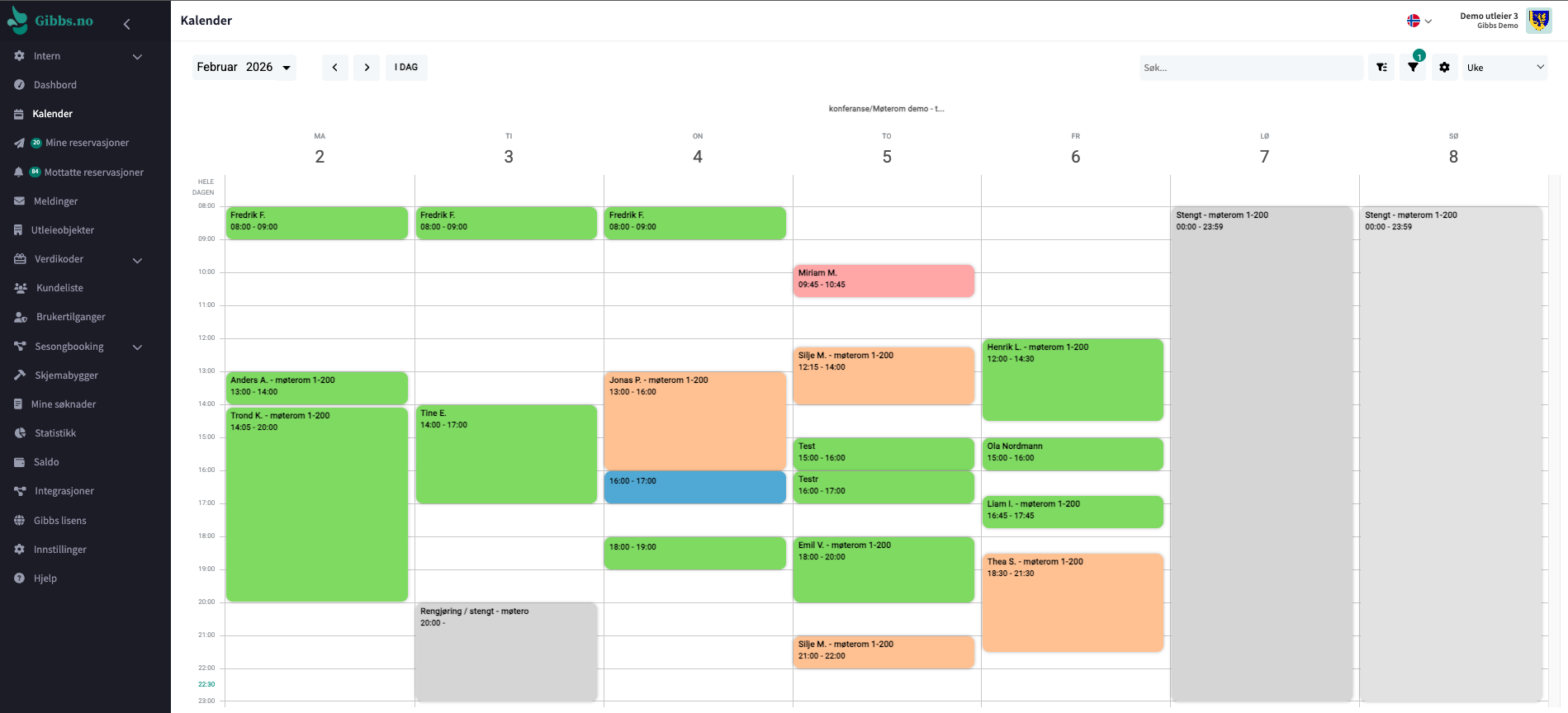 Administrasjonskalender